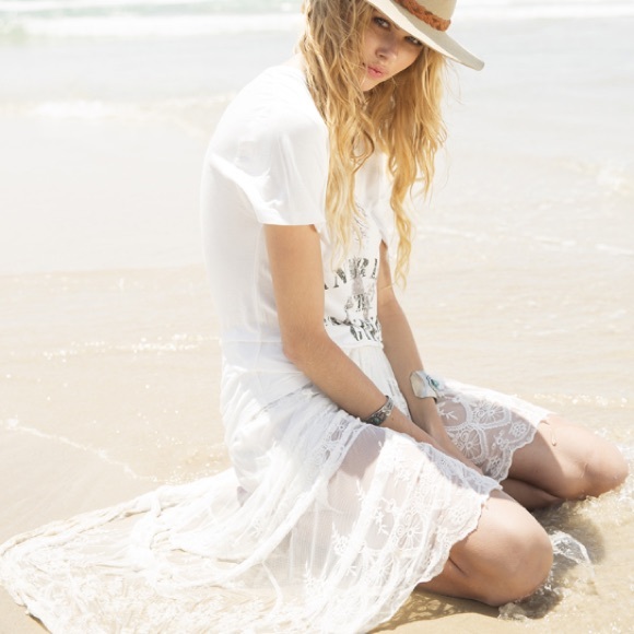 🌿 Spell Ophelia Lace Skirt • Size XS - Picture 10 of 10